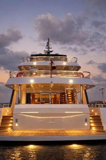 UAE SHIPYAR CUSTOM TRIDECK 140